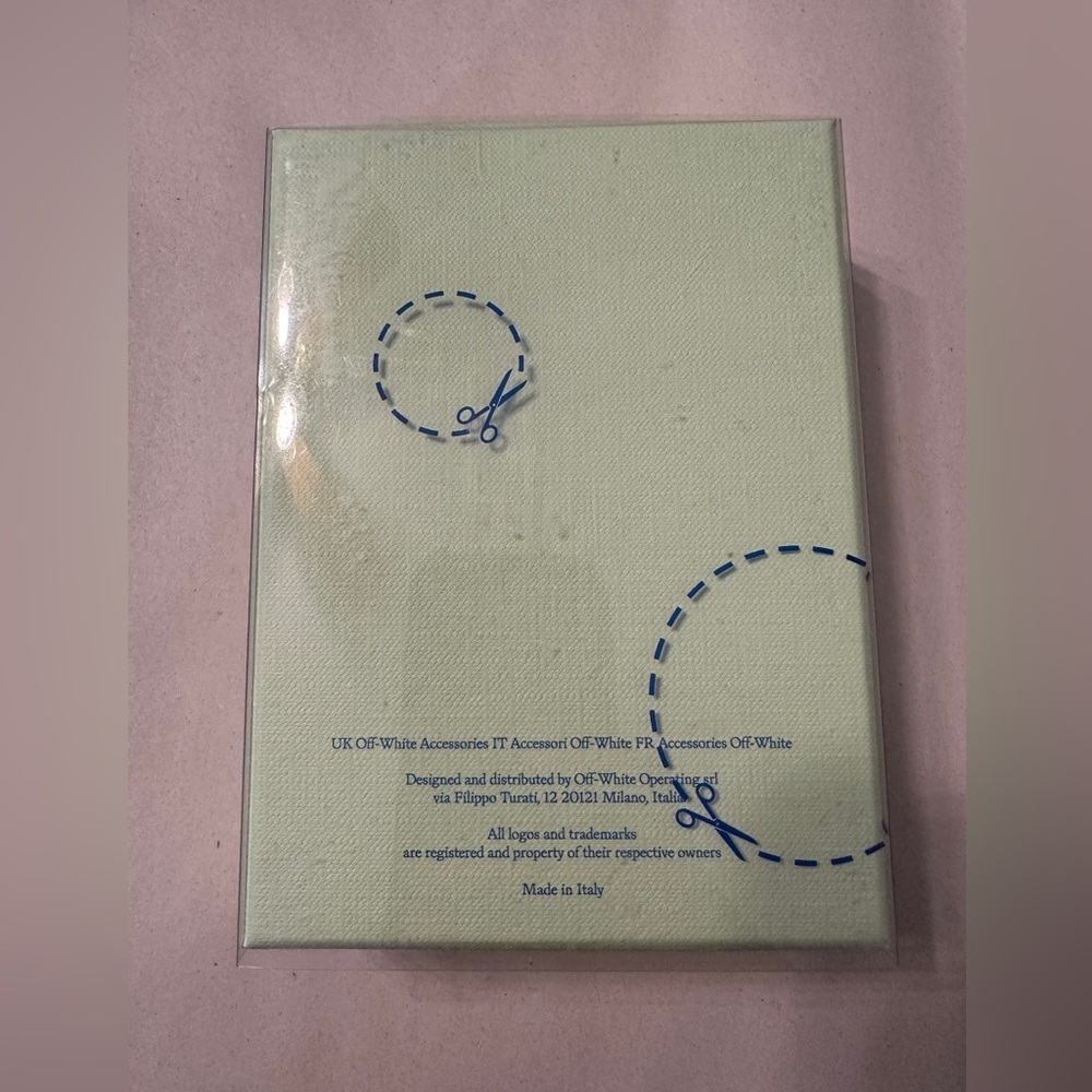 Off-White Swimming Logo Ring - New in Box - Size 62 (US 10) - Picture 2 of 10